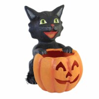 Halloween Cat's Got Your Pumpkin Paper Jack-O-Lantern Tj0190