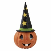 Halloween Retro Pumpkin Witch Container Vintage Halloween Translucent Tl0244
