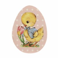 Easter Reto Pink Easter Mini Box Paper Chick Vintage Artisan Tl8709p