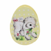 Easter Retro Yellow Mini Easter Boxes Paper Lamb Vintage Artisan Tl8709y