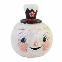 Christmas Candy Stripe Container Polyresin Johanna Parjer Jp1042