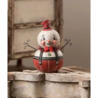 Christmas Freddy Frost Container Polyresin Johanna Parker Jp1044