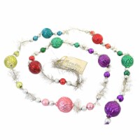 Christmas Jewel-Tide Glass Bead Garland Glass Tinsel Tree Garland Lc1600