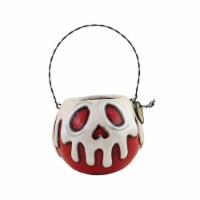 Halloween Small Red Apple W/White Poison Polyresin Charmed Confections La1390