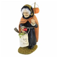 Halloween Just A Wee Bit Wicked Witch Polyresin Wicked Apple Pumpkin Td1198
