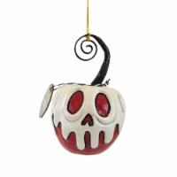 Bethany Lowe 3.5 Inches Red Apple With White Poison Paper Pulp Halloween Card Holder La2053