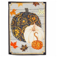 Home & Garden Pattern Pumpkins / Leaves Flag Thanksgiving Fall 14S10433