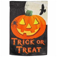 Home & Garden Trick Or Treat Garden Flag Polyester Halloween Spider 14S10428