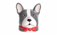 Punch Studio Mini Ceramic Planters Boston Terrier