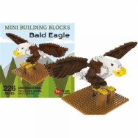 Impact Photographics IMP47320 Bald Eagle Mini Building Blocks Set - 207 Piece