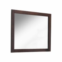 B2187-M Walnut Wood Frame Mirror