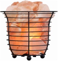 DSI Salt Crystal Basket Lamp Perspective: Main
