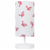 DSI Fox Print Table Lamp - White Perspective: Main