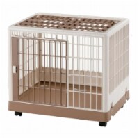 Richell USA 94603 Pet Training Kennel PK-650  - Off White - Mocha