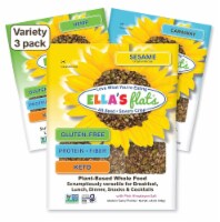 Ella's Flats™ 3 Flavor All Seed Savory Crackers Variety Pack