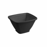 Bon Chef 53303BLACK 10.25 x 9 x 6 in. Dynasty Square Bowl, Black