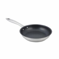 Bon Chef 61275 8.25 in. Stainless Steel Induction Bottom Non Stick Omelet Pan