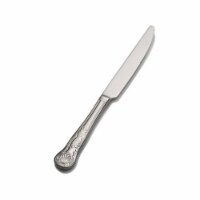 Bon Chef S2712 9.17 in. Kings Euro Solid Handle Dinner Knife, Pack of 12
