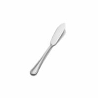 Bon Chef SBS3313 6.72 in. Sombrero Brush Flat Handle Butter Spreader, Pack of 12