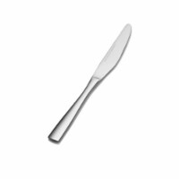 Bon Chef SBS5111 8.87 in. Manhattan Solid Handle Dinner Knife, Pack of 12