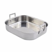 Bon Chef 16.75 x 14 x 3.5 in. Cucina Rotisserie Pan, 10 quart