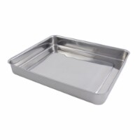 Bon Chef 60017 14 x 12.12 x 2.12 in. Cucina Stainless Steel Large Food Pan No Handles, 5 quar