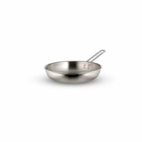 Bon Chef 60307-2ToneSS 10.12 x 1.87 x 7.5 Country French Two Tone Stainless Steel Saute 1 qua