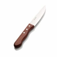 Bon Chef S937 10 in. Steak Knife with Dark Wood Handle & Pointed Tip Blade, Pack of 12