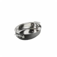 Bon Chef 60002GALAXY 12 in. Hotstone Galaxy Cucina Oval Au Gratin - Induction Bottom