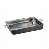 Bon Chef 60012CLDGALAXY 5 qt Hotstone Galaxy Cucina Large Square Pan - Induction Bottom