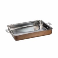 Bon Chef 60012CLDCOFFEE 5 qt Hotstone Coffee Cucina Large Square Pan - Induction Bottom