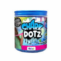 Compound Kings® Blue Raspberry Scented Shark Dotz Slime