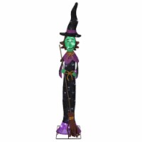 Puleo Halloween LED Prelit Witch Yard Decor
