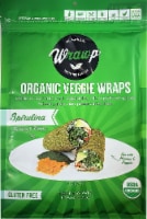 WrawP  Organic Veggie Wraps Gluten-Free Paleo   Spirulina