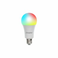 Energizer Connect Smart LED Bulb White and Multi-Color A19 (EAC2-1002-RGB) ENRGA19RGBWHT Perspective: Main
