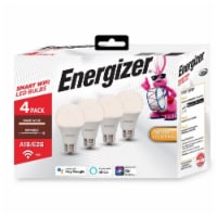 800-Lumen Smart Wi-Fi Warm White LED Bulbs (4 Pack) Perspective: Main
