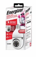 Energizer® Smart Wi-Fi 1080p Pan/Tilt Socket Camera - White Perspective: Main