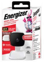 Energizer® Smart Wi-Fi 2K Indoor Foldable Privacy Camera - White Perspective: Main
