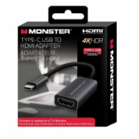Monster MHV12004US Essentials USB-C to HDMI Adapter