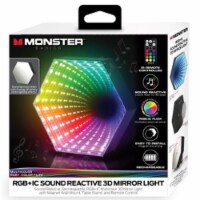 Jem Accessories Monster Basics RGB + IC Sound Reactive 3D Mirror Light Perspective: Main