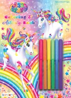 Lisa Frank Coloring & Activity Book with Markers Perspective: Main