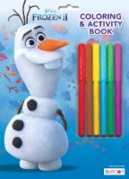 Disney Frozen 2 Coloring & Activity Book with Markers Perspective: Main