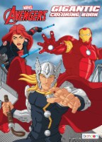 Marvel Avengers Gigantic Coloring & Activity Book Perspective: Main