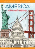 Bendon's® American Advanced Coloring Book Perspective: Main