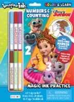 Bendon Disney JR Imagine Ink® Numbers & Counting Magic Ink Practice Color & Learning Book Perspective: Main