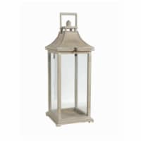 A & B Home 247615 Ivona Large Garden Candle Lantern
