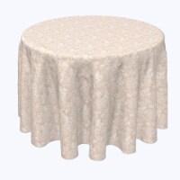 Round Tablecloth, 100% Polyester, 96" Round, Victorian Wedding Lace