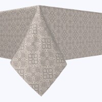 Square Tablecloth, 100% Polyester, 60x60", Vintage Elegance Lace Design