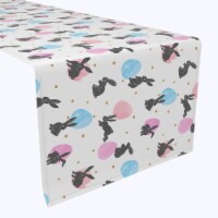 Table Runner, 100% Polyester, 12x72", Energizer Bunnies and Eggs
