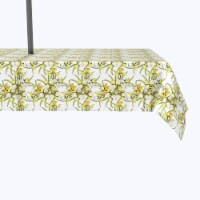 Water Repellent, Outdoor, 100% Polyester, 60x84", Summer Daffodil Dil